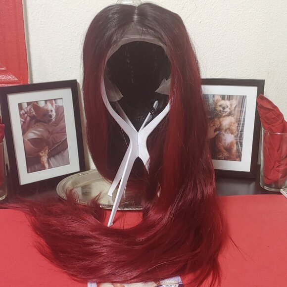 Outre Swiss Lace Front Wig: Leilani (Color Available: DRFF RED VELVET) - Picture 6 of 14